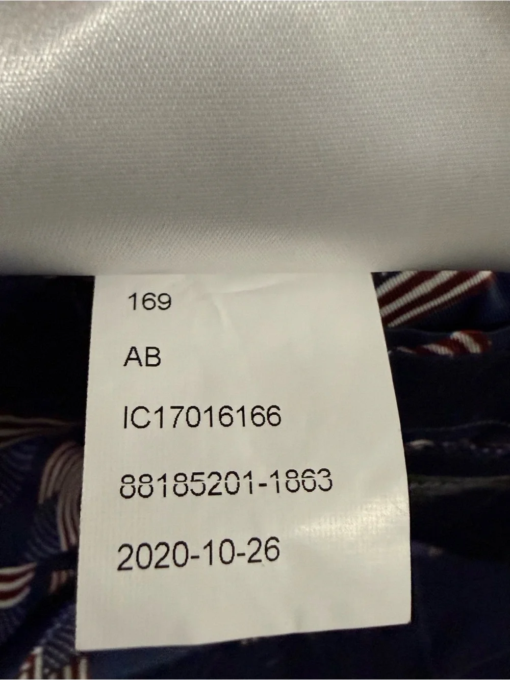 INDOCHINO Custom Wool Suit 40R 34x30 Navy Harrogate Windowpane US Flag Lining